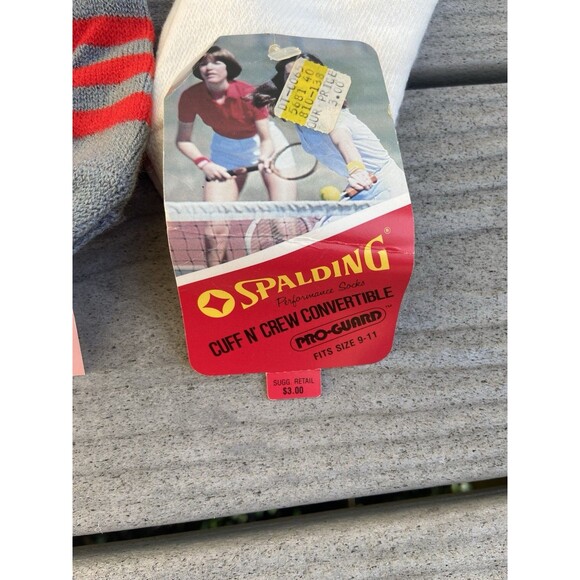 Vintage Gap Spalding Cuff ‘N Crew Argyle Women’s Socks Sizes 9-11 - READ - Picture 10 of 16